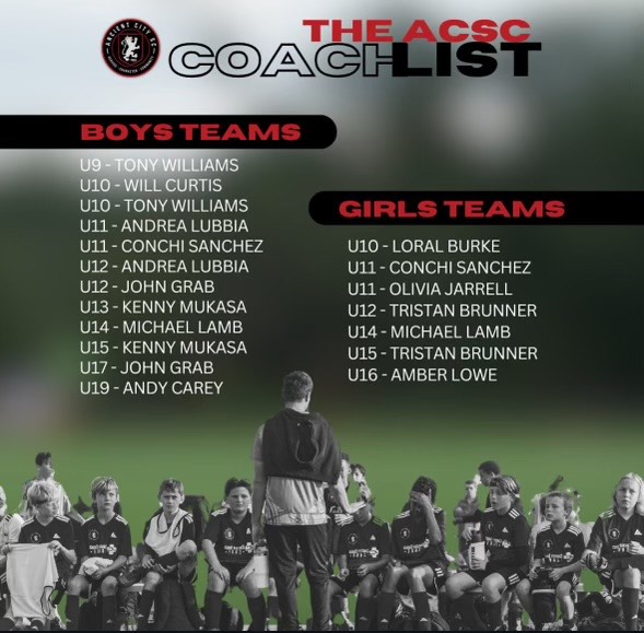 2025-2026 Competitive Teams and Coaches